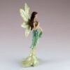 Fairy Collection~Mini Green Feather Wing Fairy Figurine 5" High Resin New!