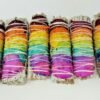 Palo Santo & Sage~6 Pack California White Sage Smudge Sticks w/ Rose Petals 4" Negativity Removal