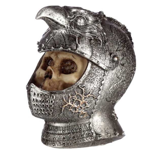 Home Decor~Gothic Skull in Medieval Bird Helmet Fantasy Ornament