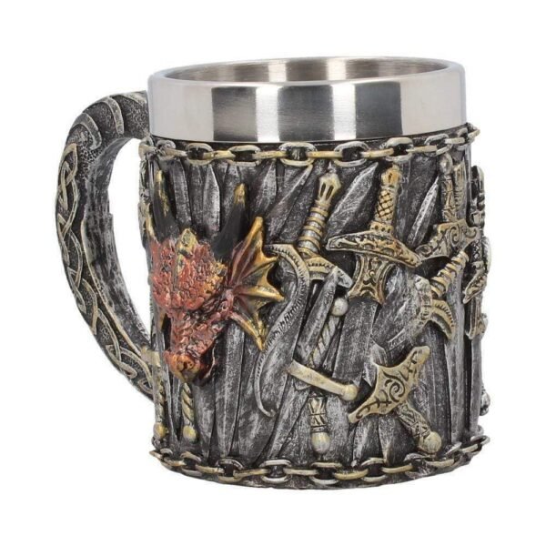 Magicun Giftware~Dragon Kingdom Tankard 11.5cm Medieval Tankard