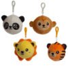 Collectable design~Cutiemals Zoo animals squishy cuddlies cute Keyring