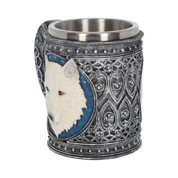 Magicun Giftware~Ghost Wolf Tankard Large 17cm Wolves Tankard
