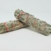 Palo Santo & Sage~5X Black Sage (Mugwort) Smudge Sticks / Wands 4 - 5 " Negativity Removal