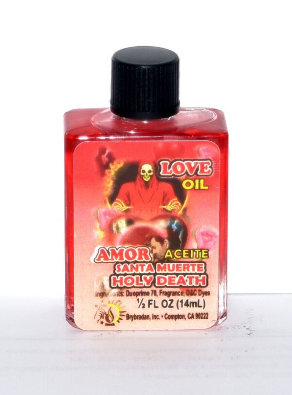 【Magic Oil】BRYBRADAN Holy Death Love Oil / Amor Santa Muerte ½fl.oz./14.7ml