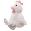 Home Decor~Soft Filled Fun Plush White Chicken Design Decorative Unique Durable Door Stop