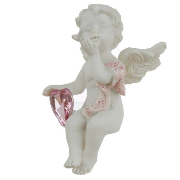 Home Decor~Peace of Heaven Cherub - Kiss from the Heart Figurine Angel Collectable Ornament