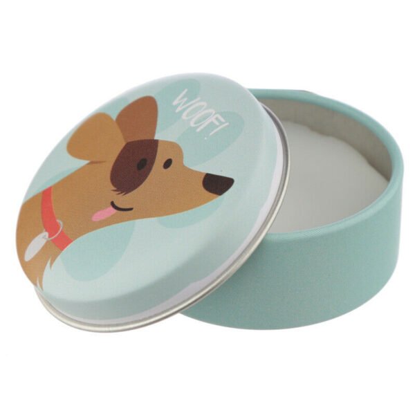 Collectable Design~Funky Lip Balm in a Tin Catch Patch Dog Party Bag Filler