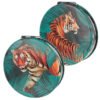 Collectable design~Animal Print Big Cat Spots and Stripes Compact Cosmetic Mirror