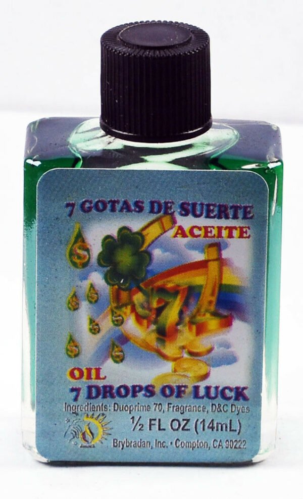【Magic Oil】7 Drops of Luck Oil / 7 Gotas de Suerte Aceite - ½ FL.OZ. (14.7 ML)