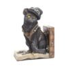 Magicun Giftware~Purring Pioneer Steampunk Katze Figur Bücherstütze Dekor Geschenk