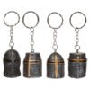 Collectable design~Novelty Collectable Medieval Knight Helmet Keyring
