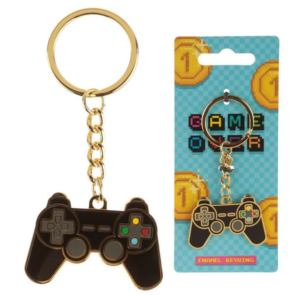 Collectable design~Fun Collectable Gaming Controller Enamel Keyring
