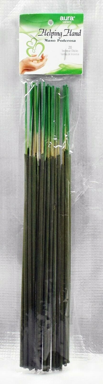 【Incense】HELPING HAND MANO PODEROSA - AURA VARIETY INCENSE STICKS (20 pk.)