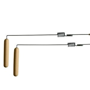 MagicunTarot Cloth~Couple dowsing frame Dowsing Detector Paranormal reinforcing steel RB-003