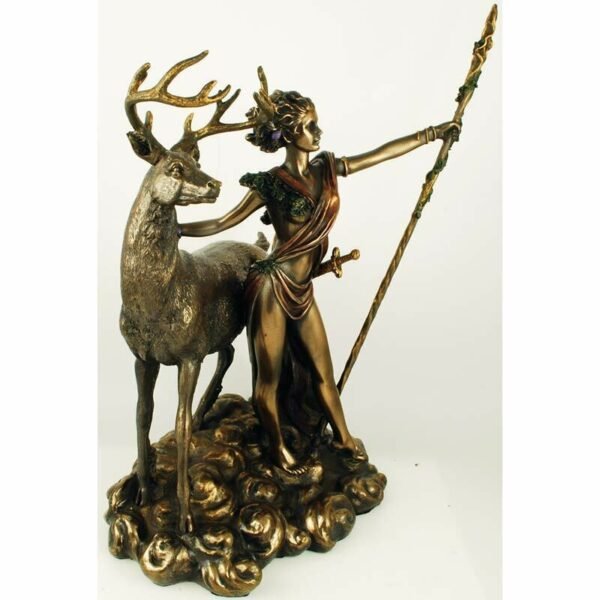 Witchcraft~DIANA STATUE Roman Goddess Mythology ARTEMIS CHILDBIRTH FERTILITY NATURE MOON