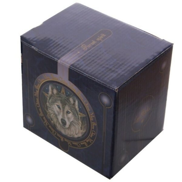 Witchcraft~Lisa Parker Wilde One Bone China Coffee Cup Mug Micro Dishwasher Safe Wolf Head