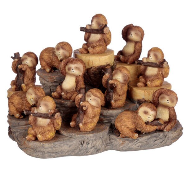 Home Decor~Sloth World Tiered Trinket Display Stand for Collectable Ornaments