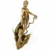 Witchcraft~APOLLO STATUE Greek Roman God 10.5" APOLLON Healing Music Poetry Archery, More