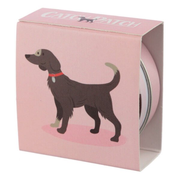 Collectable Design~Funky Lip Balm in a Tin Catch Patch Dog Party Bag Filler