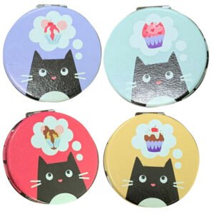 Collectable design~Fun Collectable Feline Fine Cat Compact Mirror