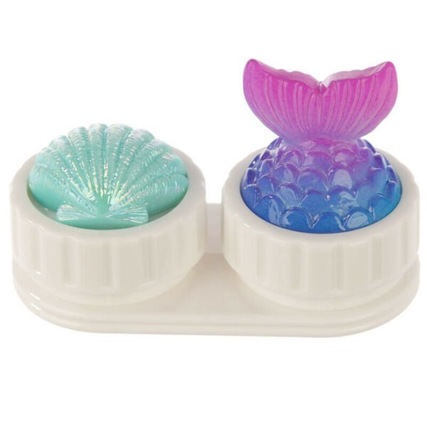Collectable Design~Handy Contact Lens Case - Mermaid Design Travel Handbag Novelty Lenses Holder