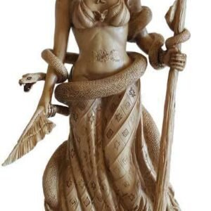 Witchcraft~HECATE STATUE Greek Goddess Titan 10-1/2 Inches MAGIC NIGHT SPIRITS WITCHCRAFT
