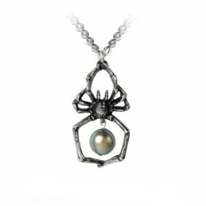 s-l1600_e15fbb33-6c58-4e44-a68e-1afa6d434079 ALCHEMY GOTHIC - GLISTERCREEP - PENDANT GOTH SPIDER ROCK METAL NEW