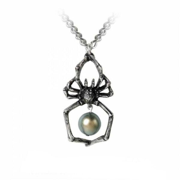 ALCHEMY GOTHIC - GLISTERCREEP - PENDANT GOTH SPIDER ROCK METAL NEW