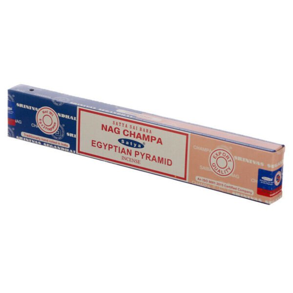 Home Fragrance~SATYA Sai BaBa Nag Champa & Egyptian Pyramid Incense Sticks 12 x 14 sticks