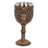 Magicun Giftware~Norse God Thor Odin Loki Valkyrie Goblet Collection Bronzed Gift Wine Cup