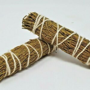 Palo Santo & Sage~2X Desert Magic Sage Wands 4"- 5" Long "Negativity Removal" Smudging US Grown