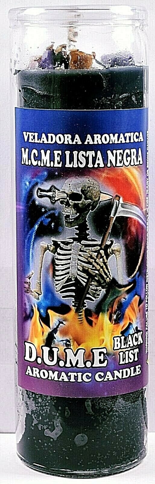 CANDLE COCKTAIL AROMATIC BLACK LIST D.U.M.E - M.C.M.E LISTA NEGRA VELADORA