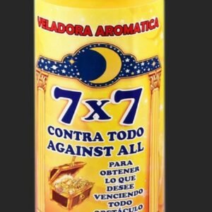 CANDLE COCKTAIL AROMATIC VELA 7 x 7 AGAINST ALL - 7 X 7 CONTRA TODO