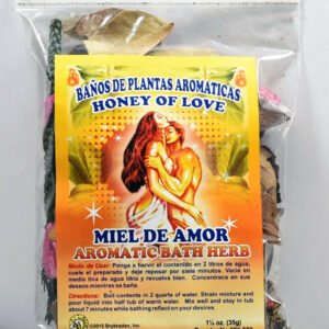 【Bath Herb】Spiritual Aromatic Bath Herb HONEY OF LOVE MIEL DE AMOR Bano de Hierbas 1oz