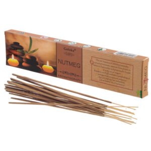 Home Fragrance~Goloka Incense Sticks- Nutmeg 12 boxes (144 sticks)