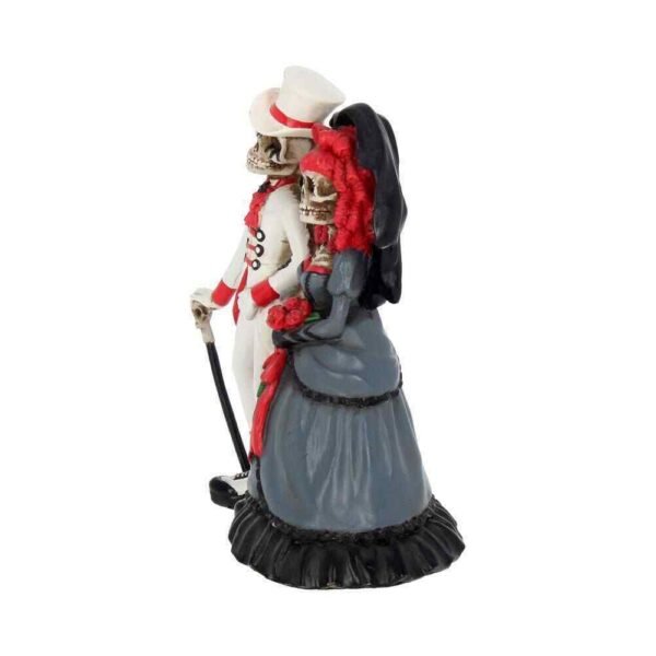Magicun Giftware~Forever By Your Side 14cm Skeleton Figurine Small