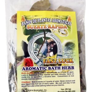 【Bath Herb】Spiritual Aromatic Bath Herb FAST LUCK SUERTE RAPIDA Bano de Hierbas 1oz