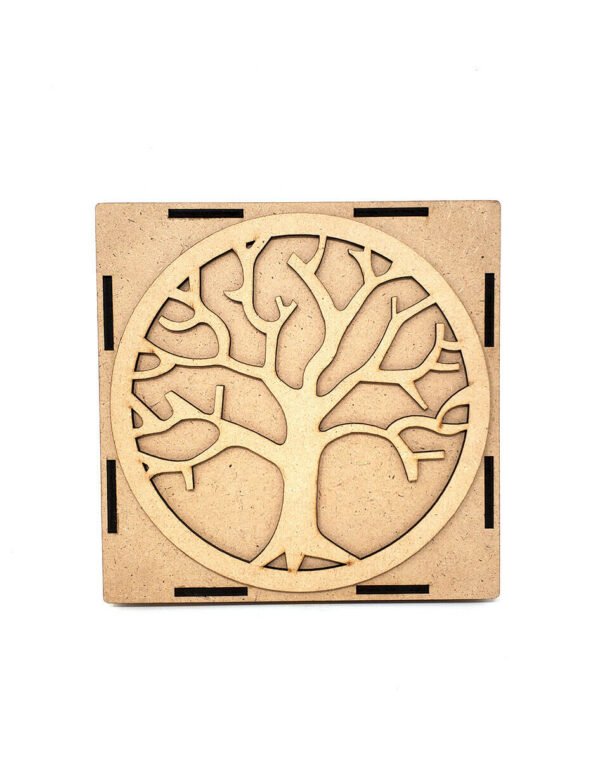 Wicca & Paganism~Tree of Life Worry Gemstone Oval Stones 10 Pc Set w/Box, New Item