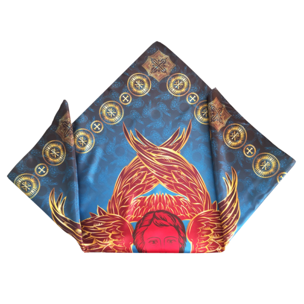 MagicunTarot Cloth~Handkerchief Cherub - Fire Angel