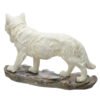 Home Decor~NEW White Wolf Figurine Ghost Walker Protector of the North Wolves