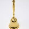 Wicca & Paganism~Solid Brass Hand Bell Design 6 1/2" Home Altar Yoga Meditation Altar Temple