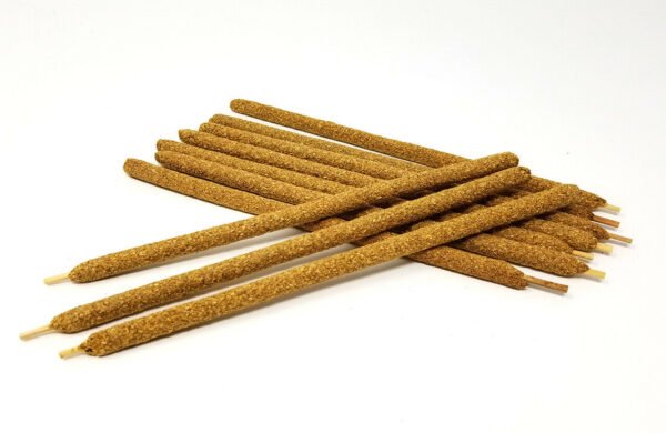 Palo Santo & Sage~Hand Rolled PALO SANTO Incense Sticks 8" (10 thick sticks) 100% pure