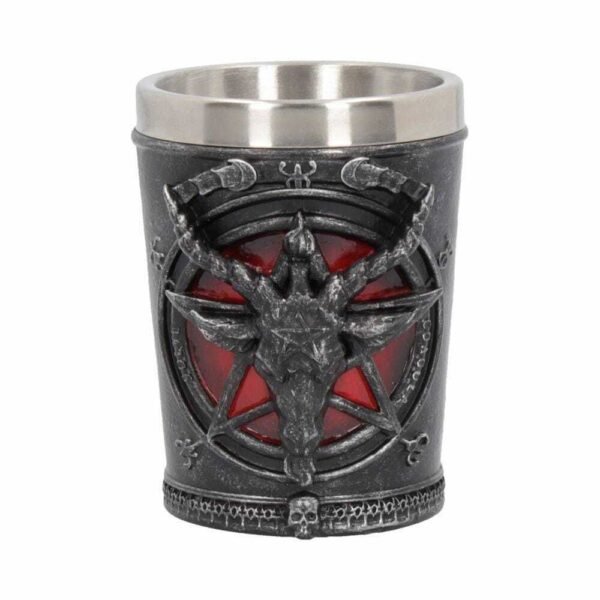 Magicun Giftware~Baphomet Shot Glass 7cm Baphomet Shotglass