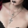 ALCHEMY GOTHIC - GLISTERCREEP - PENDANT GOTH SPIDER ROCK METAL NEW