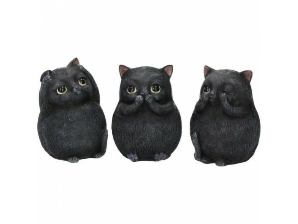 Magicun Giftware~Three Wise Monkeys Figurines Animals Decor See Hear Speak No Evil Ornament Gift