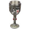 Home Decor~Collectable Decorative Crusader Knight Goblet Medieval Fantasy Ornament x 1