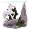 Home Fragrance~Unicorn Fantasy Design Oil Burner with Glass Dish