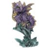 Home Decor~Rock Crystal Enchanted Nightmare Dragon Figurine
