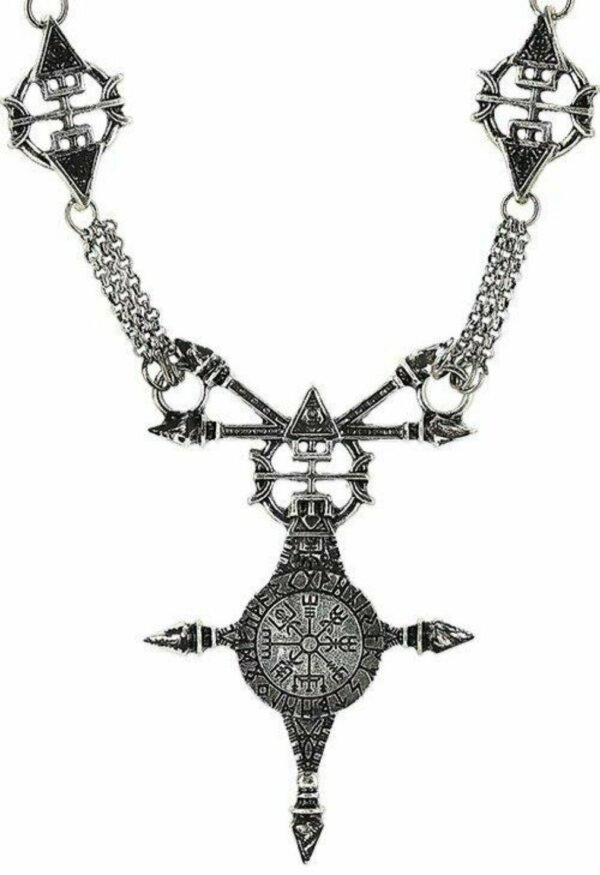 VEGVISIR - Necklace Pendant Silver