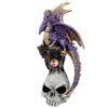 Home Decor~Skull Dragon Dark Legends Dragon Figurine Collectable Ornament